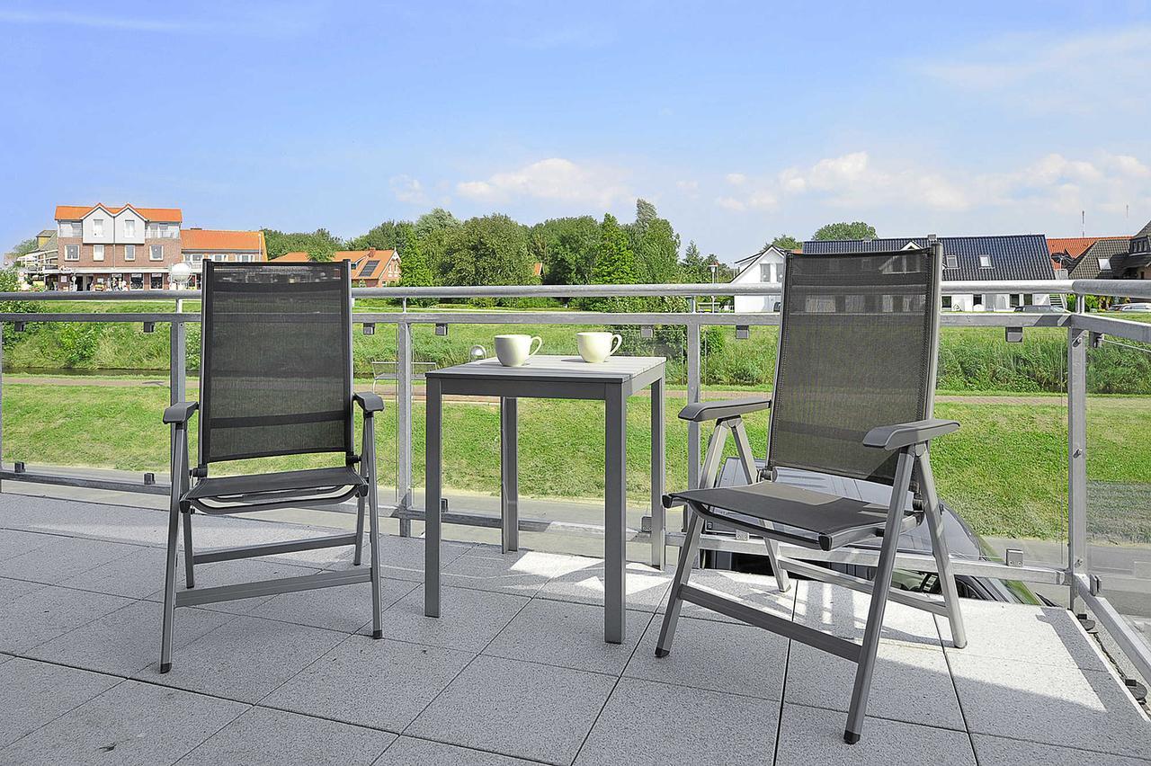 Ferienwohnungen Am Kajedeich Bensersiel Exterior foto